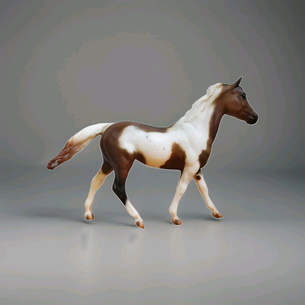 Breyer Horse Patches B Ranch Series Bay Pinto #268 1995-1996 Pen Marks On Side